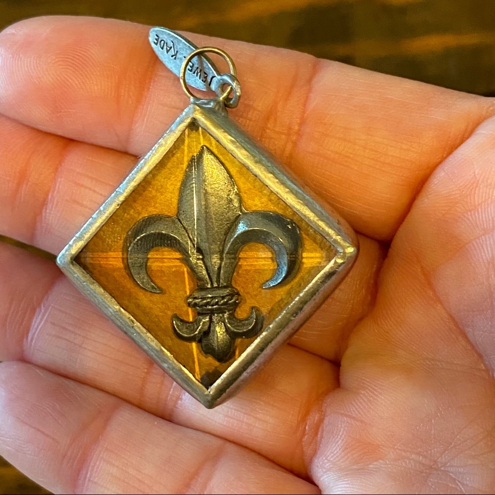 Jewel Kade Charm. Double sided.